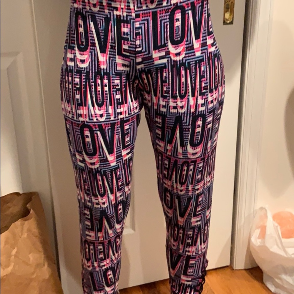 Black/Pink/White/Purple/Blue Leggings